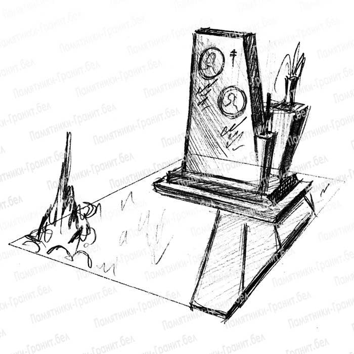 эскизы эксклюзивных памятников фото